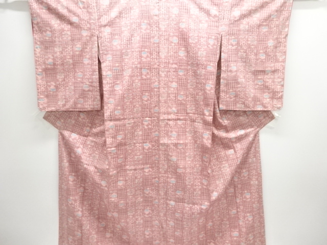 Japanese Kimono / Tsumugi Omeshi Silk